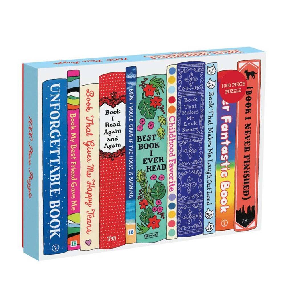 Ideal Bookshelf: 1000 Piece Puzzle