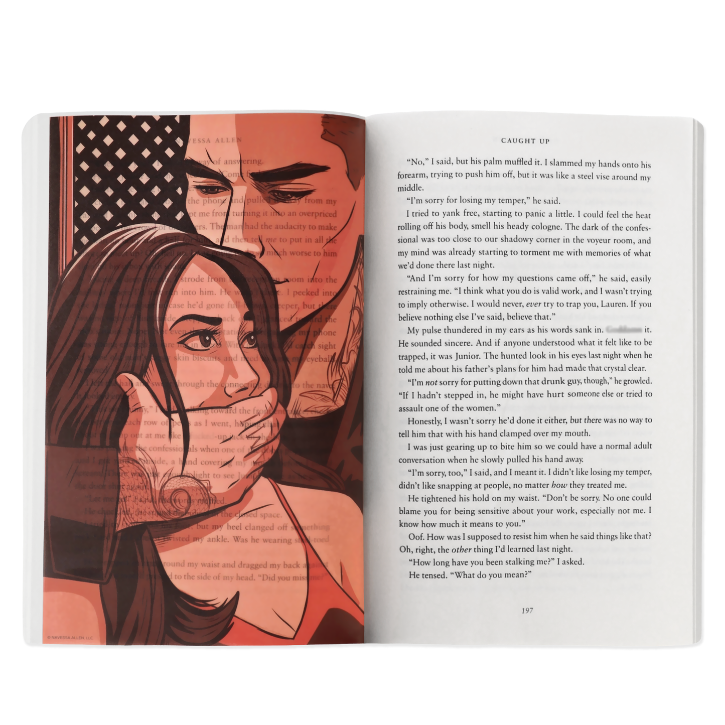 Caught Up Book Scene Illustrations (6-Pack)