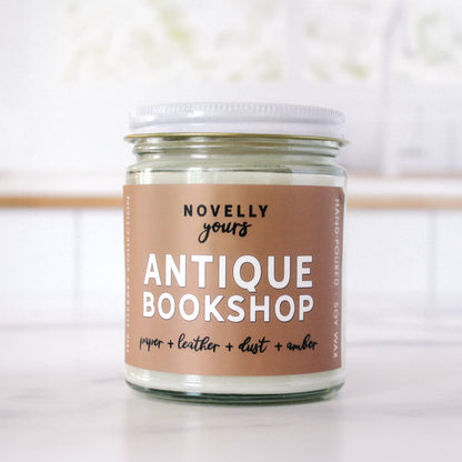 Antique Bookshop candle