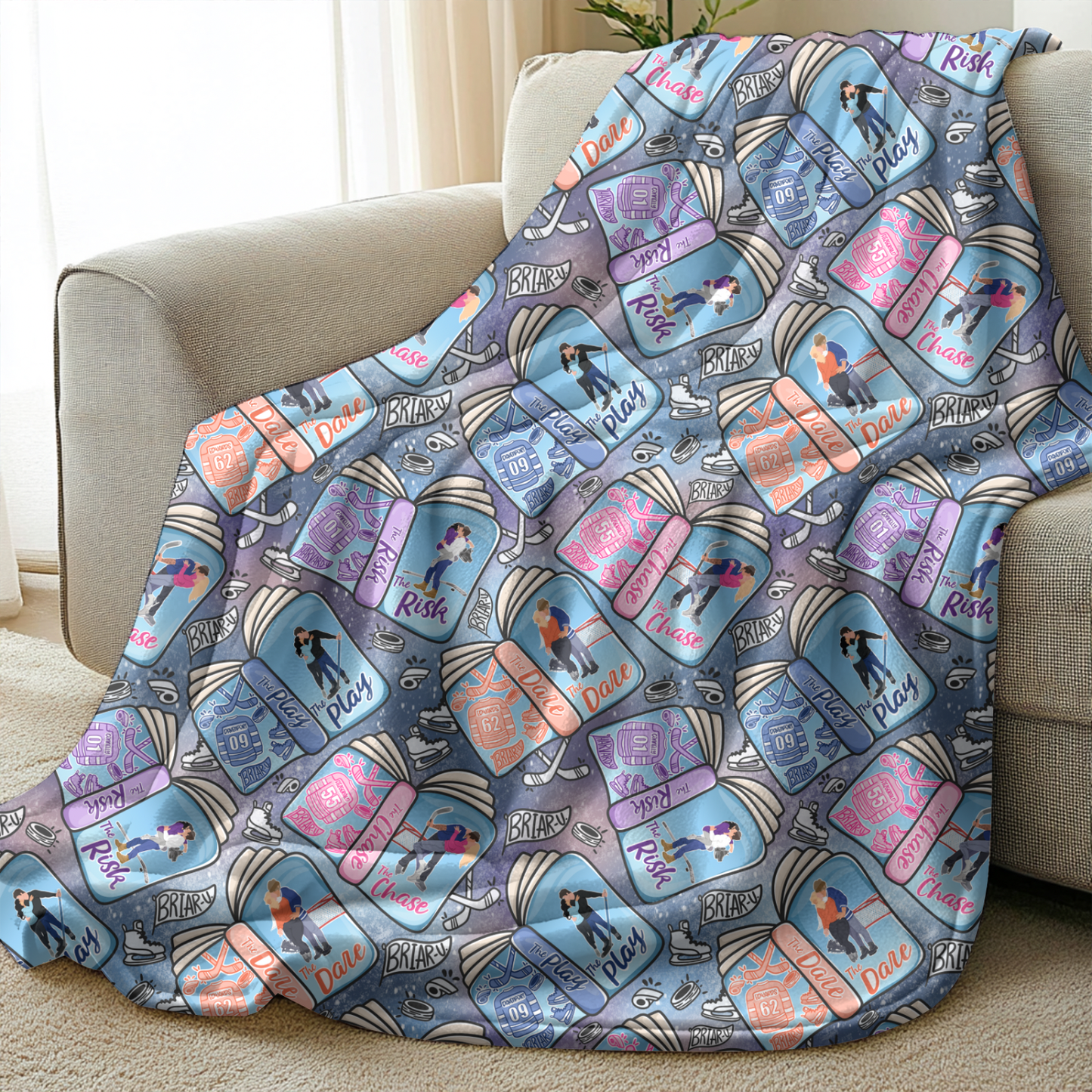 Book Themed Blankets