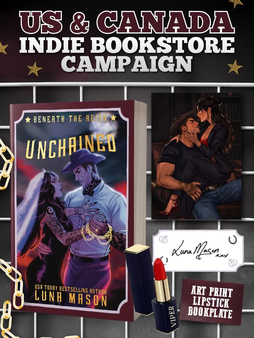 Unchained (INDIE EXCLUSIVE PRE-ORDER)- Luna Mason