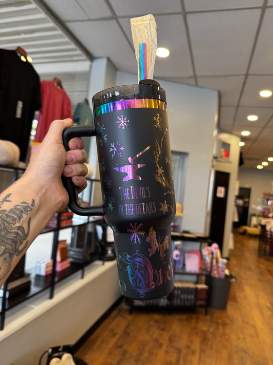 Quicksilver Inspired 40 oz Tumbler