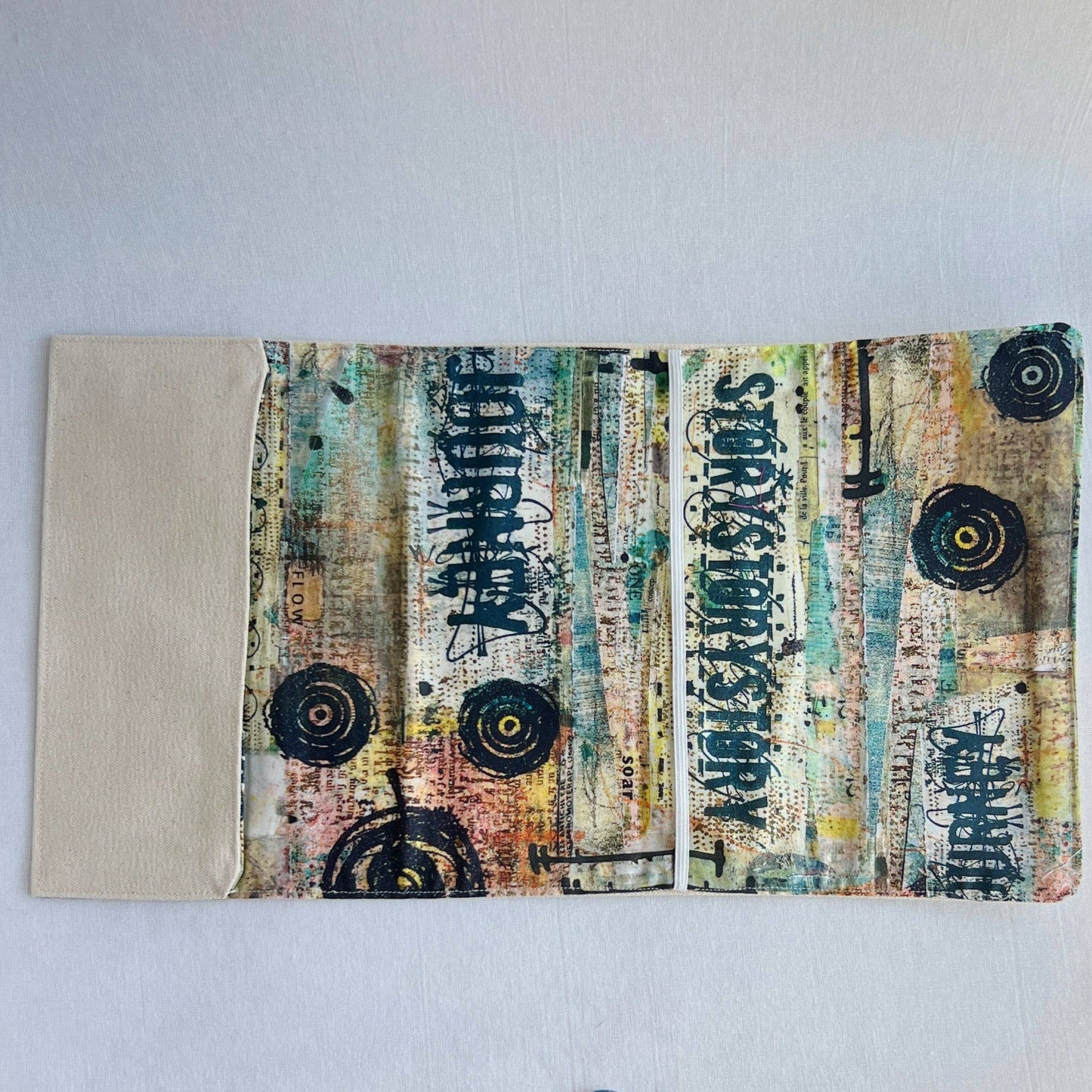 Fabric Book Cover - I followed my heart and it led me to the bookstore