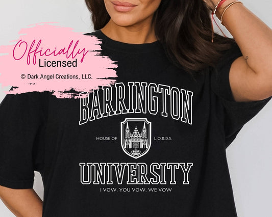 Officially Licensed Barrington University Shirt