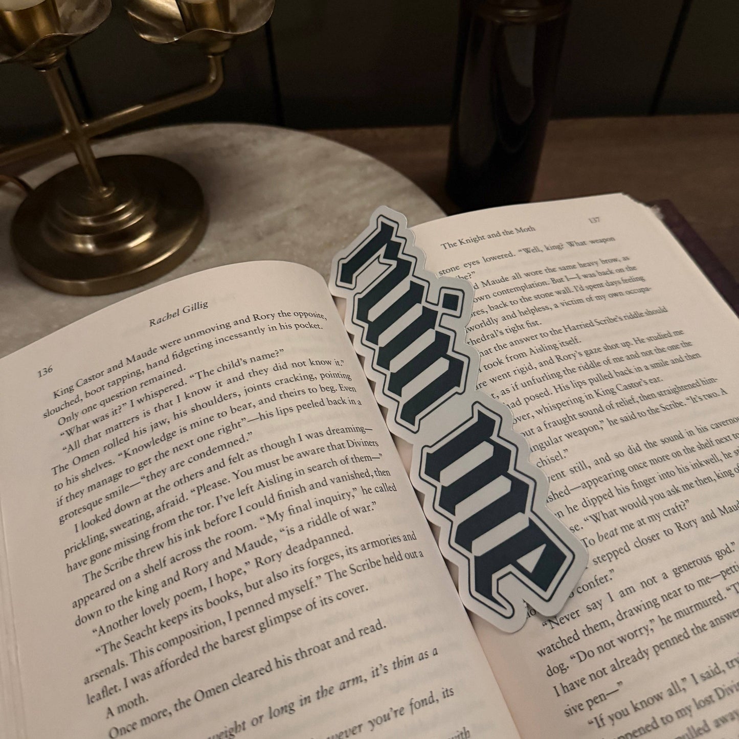 Ruin Me Gothic Bookmark