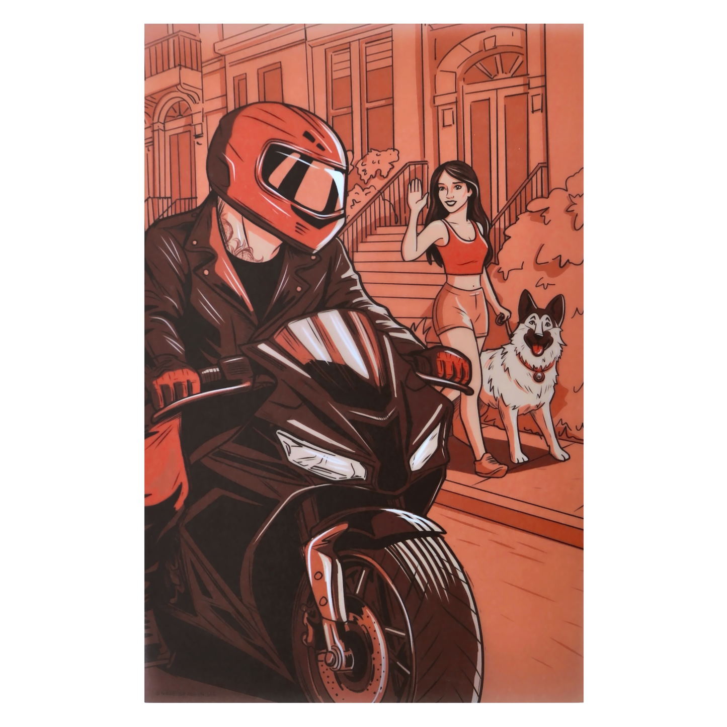 Caught Up Book Scene Illustrations (6-Pack)