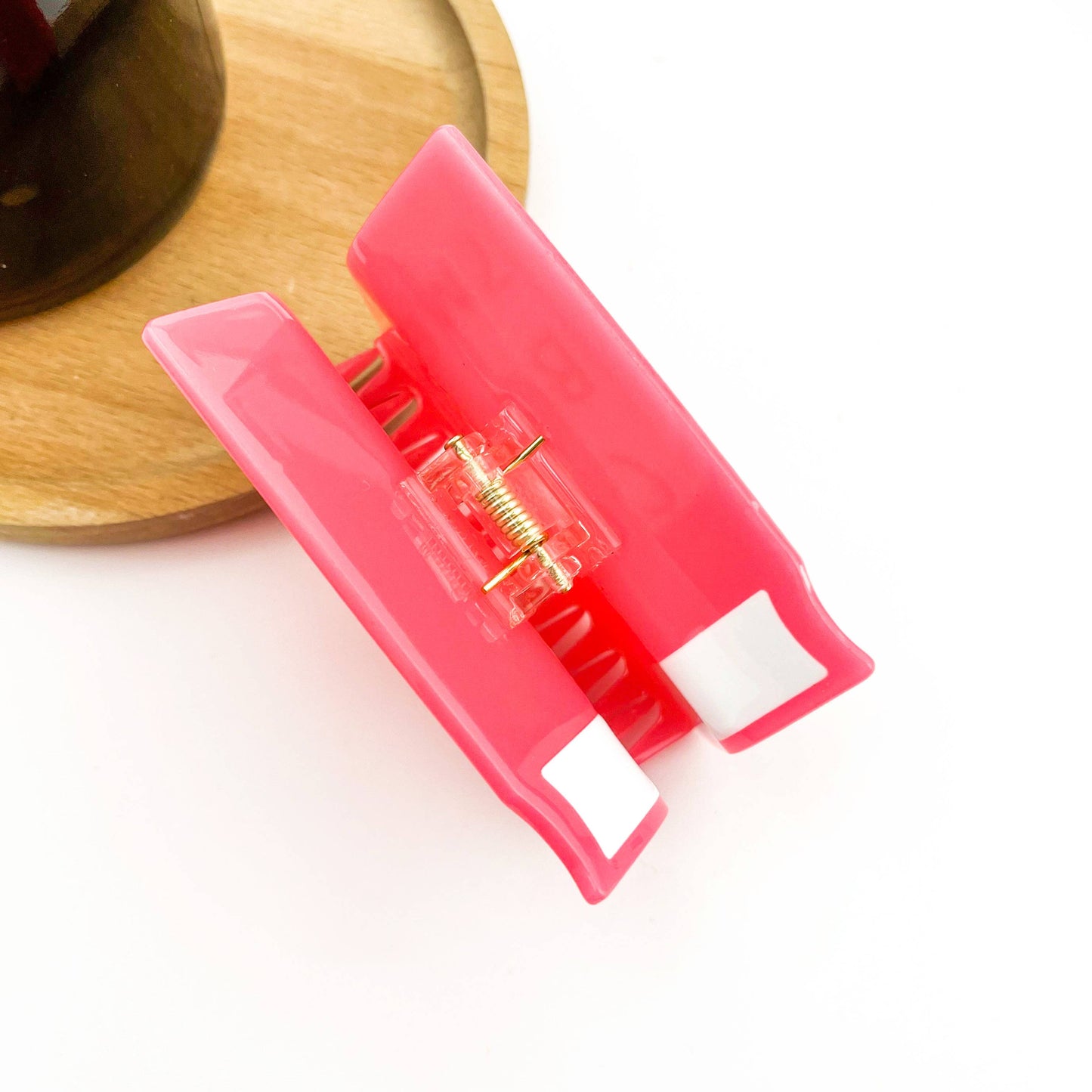 Pink Sweet Book Notebook Claw Clip