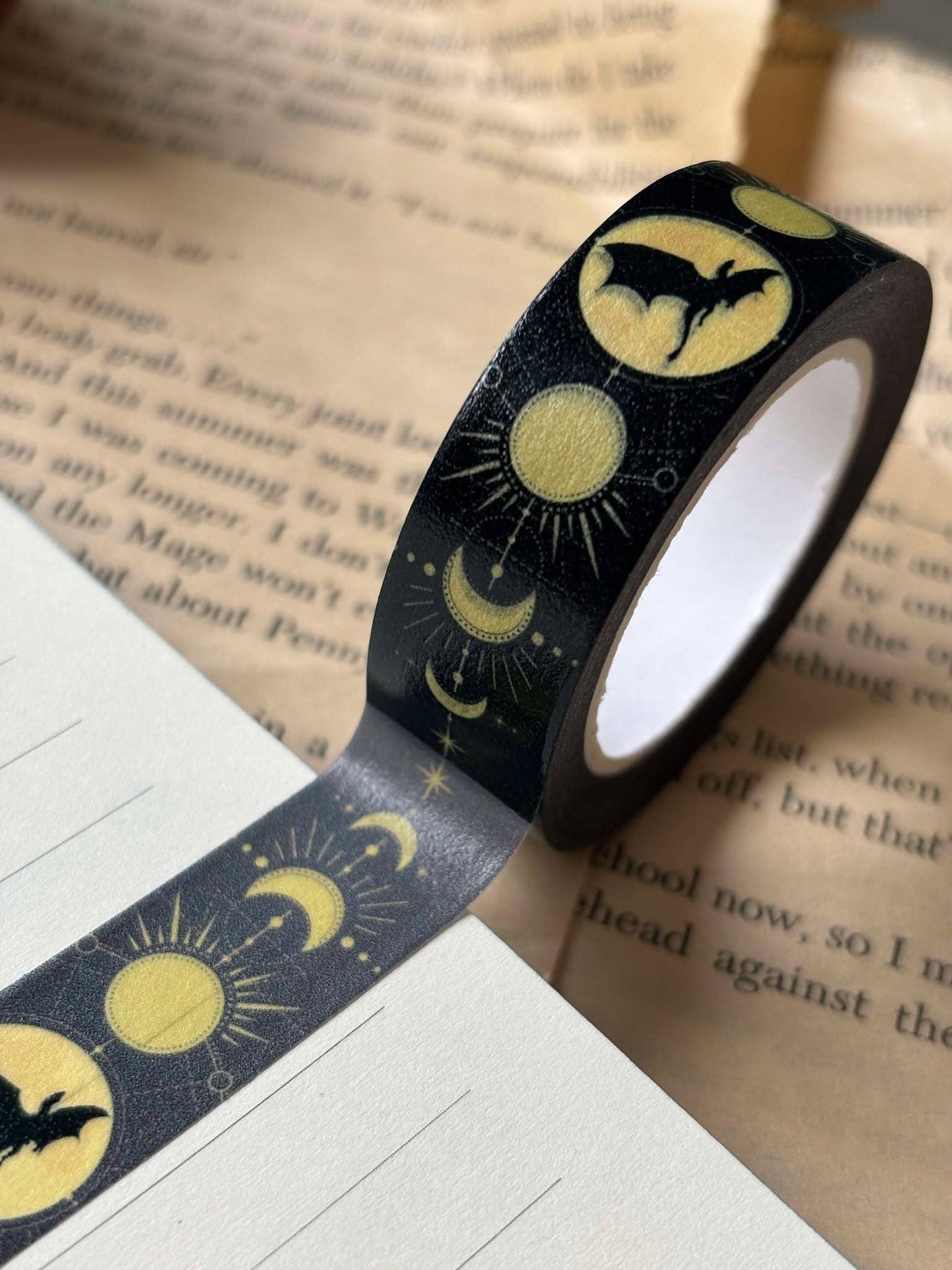 Washi Tape - Onyx Storm Inspired