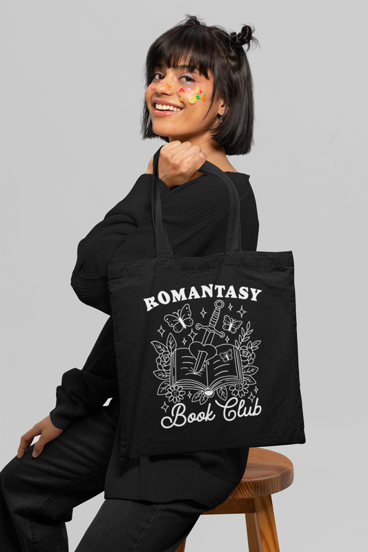 Book Tote Bag, Romantasy