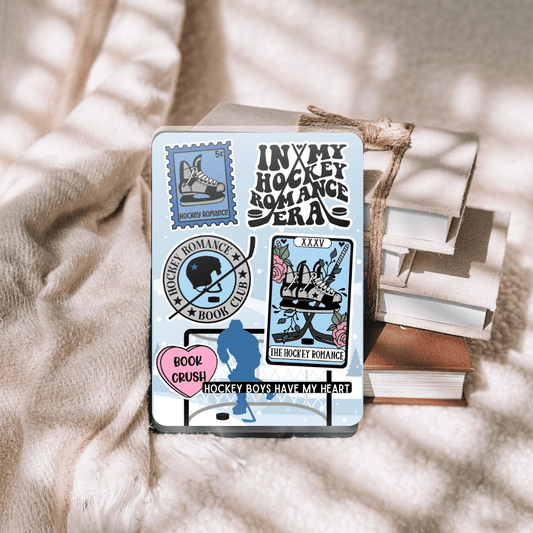 Hockey Romance Collage Kindle Paperwhite Insert