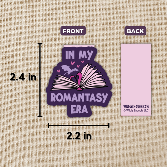 In My Romantasy Era Magnetic Bookmark