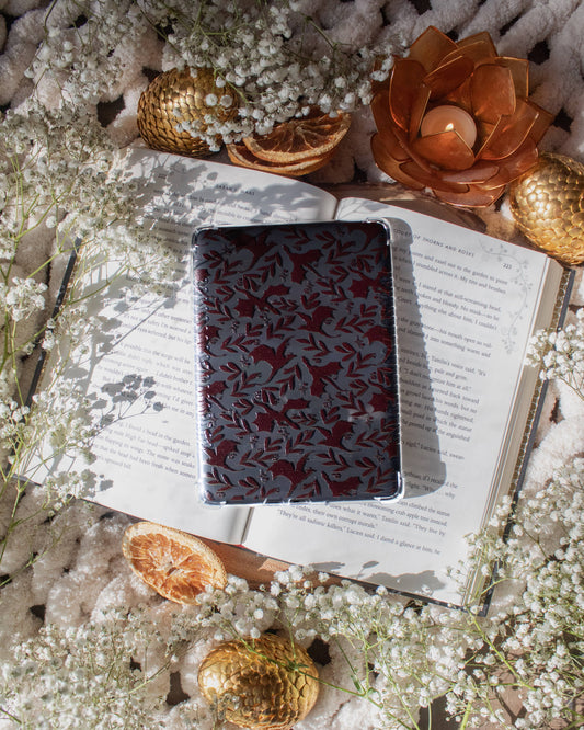 Soft Clear Kindle Case | Rust Dragons