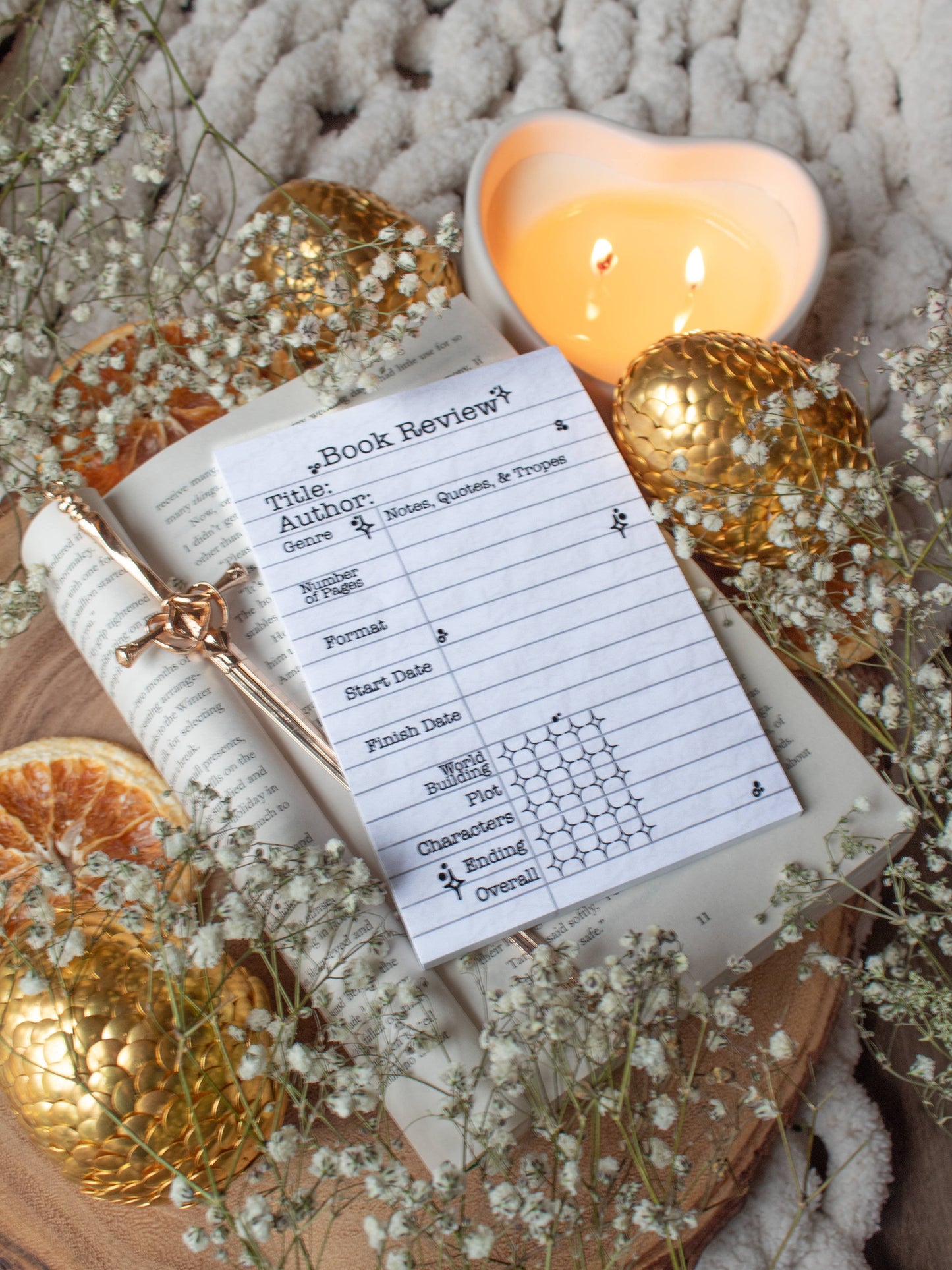 Book Review Post-it Notepad