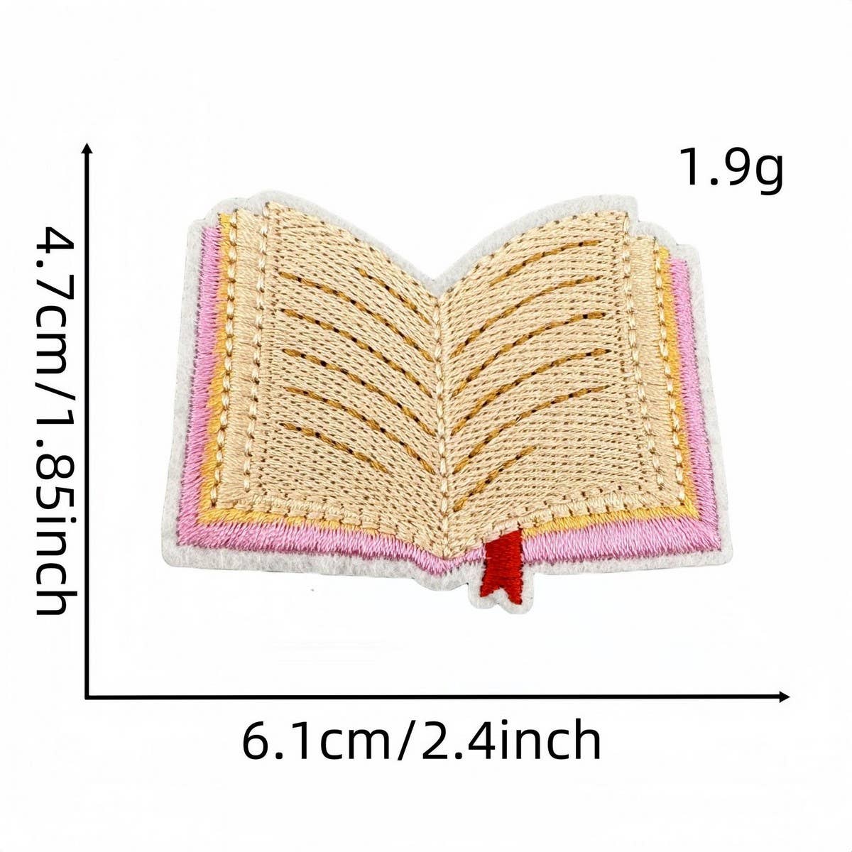 Bookish Embroidered Patches