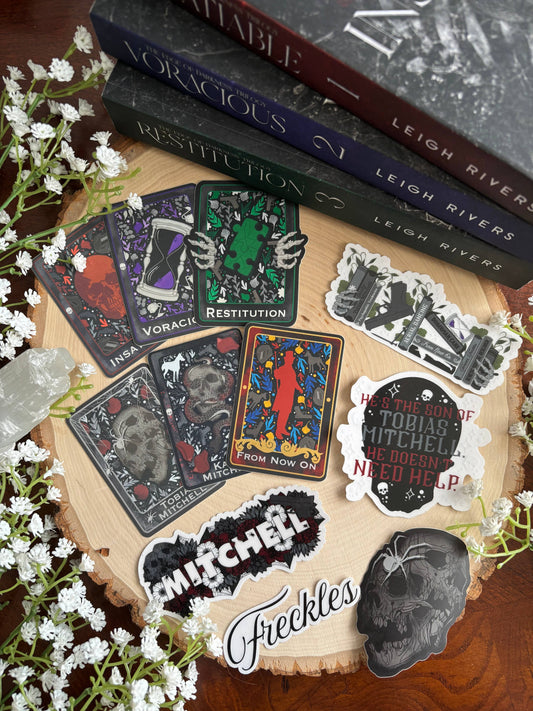 Edge of Darkness & Web of Silence Stickers