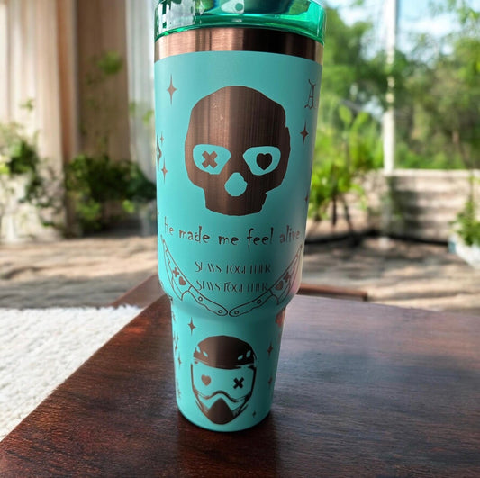 Lights Out Inspired Tumbler