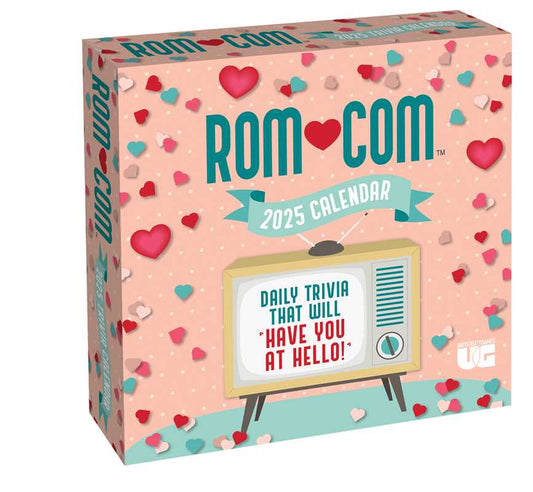 Rom Com 2025 Trivia Day-to-Day Calendar by University Games