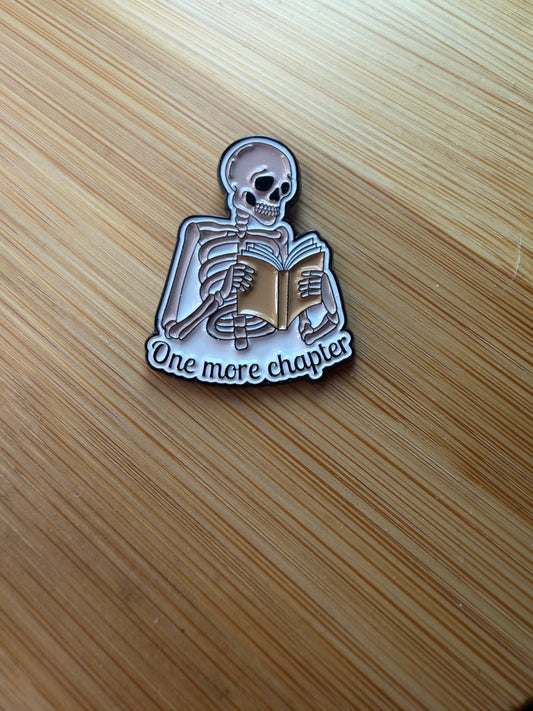 One More Chapter Enamel Pin