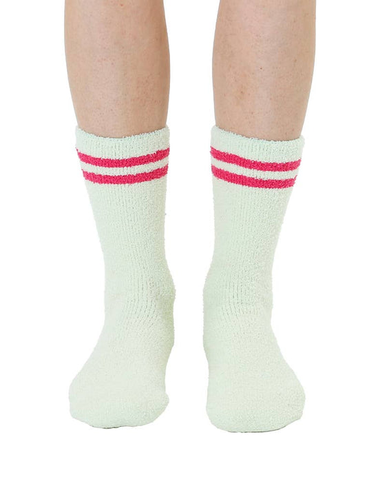 Fuzzy Crew Socks- "Book Lover"