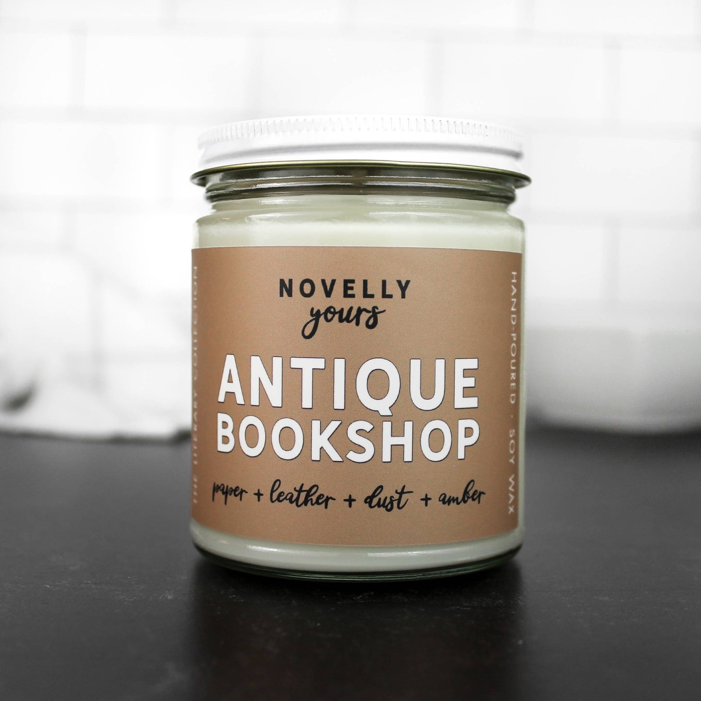 Antique Bookshop candle