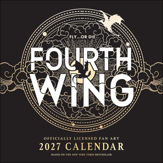 Fourth Wing Officially Licensed 2027 Wall Calendar