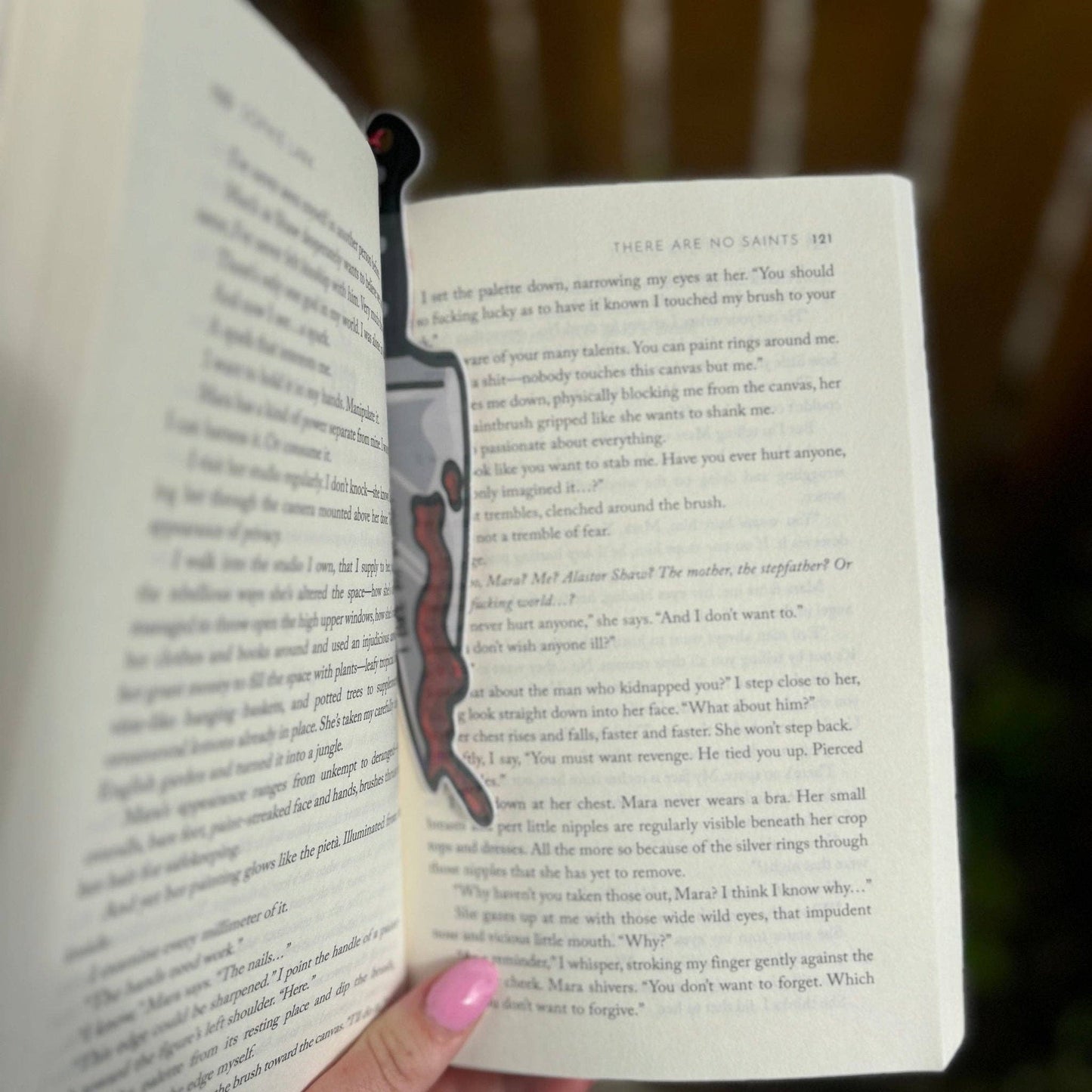 Thriller Knife Bookmark