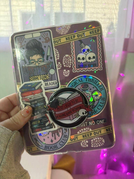 Probably Reading a Dark Romance Kindle Grip