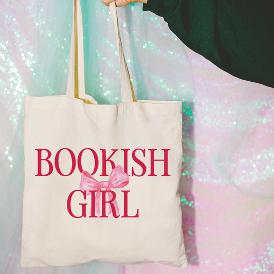 Bookish Girl Tote Bag