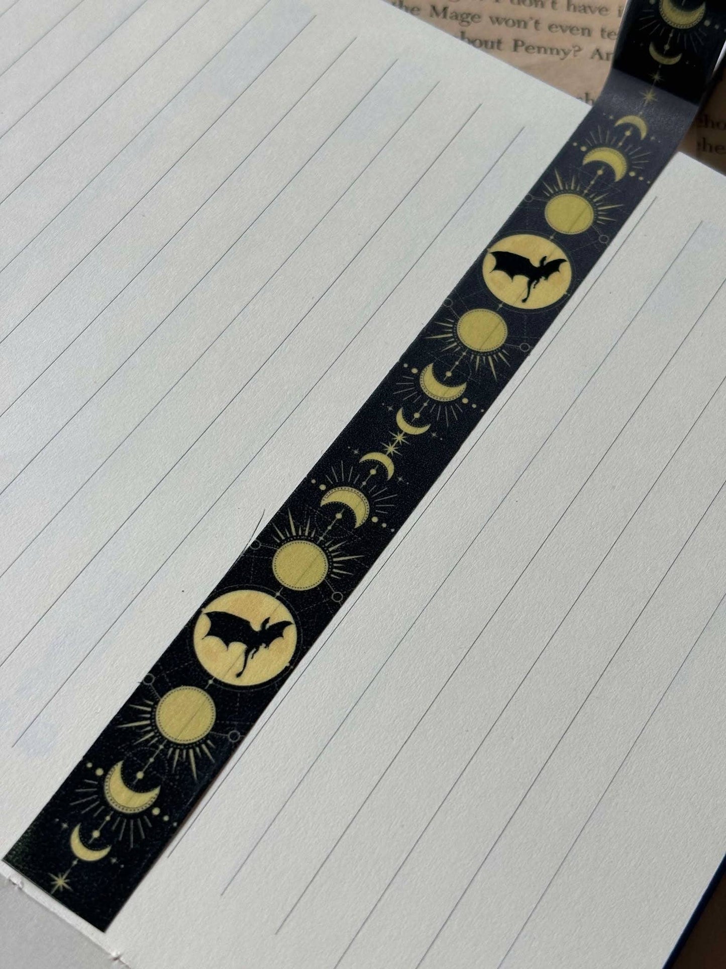 Washi Tape - Onyx Storm Inspired