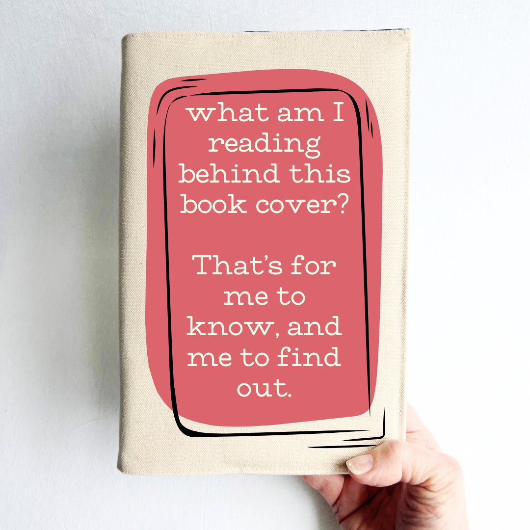 Fabric Book Cover - For me to know