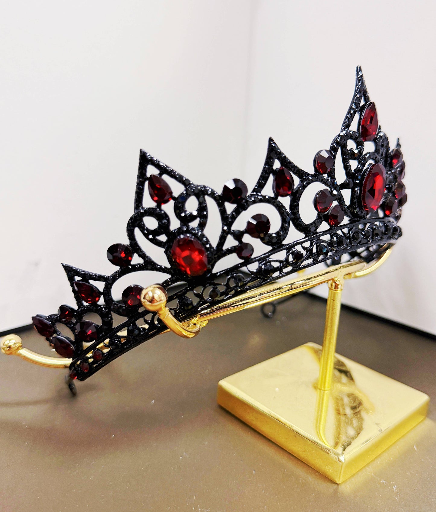 Ruby Crystal Tiara