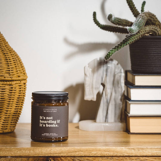 It’s Not Hoarding If It’s Books - Candle