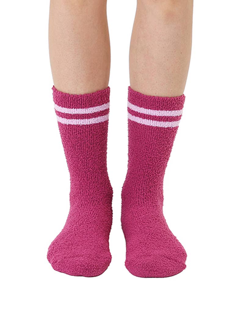 Fuzzy Crew Socks- "Bring Me a Drink"