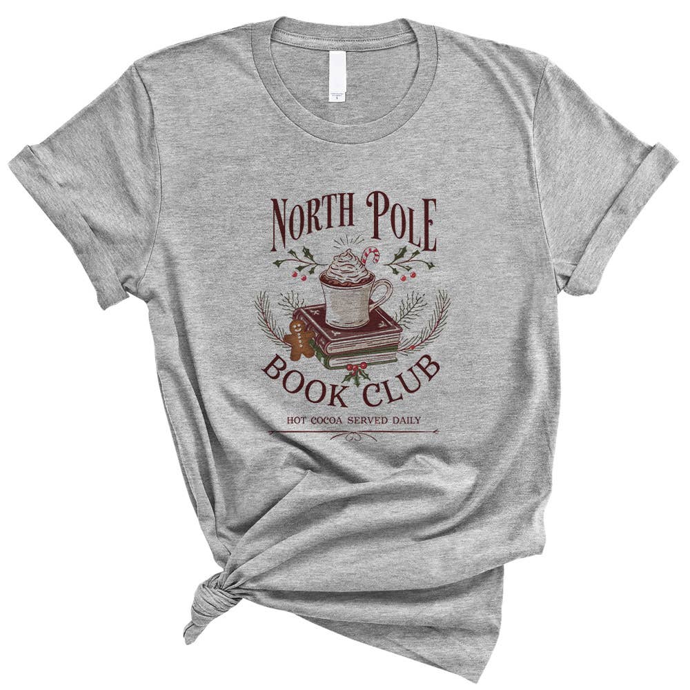 North Pole Book Club Christmas Shirt