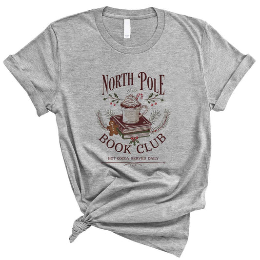 North Pole Book Club Christmas Shirt