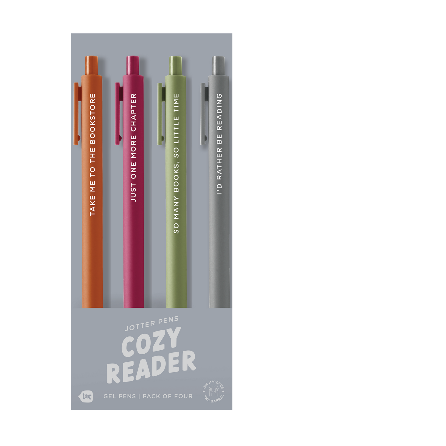 Cozy Reader Jotter Set (4Pack)