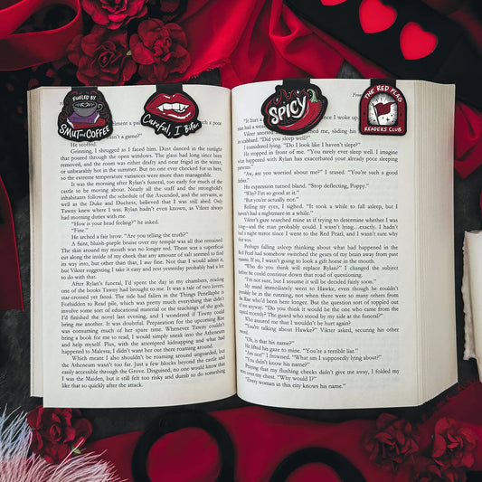 A Little Wicked Magnetic Bookmarks