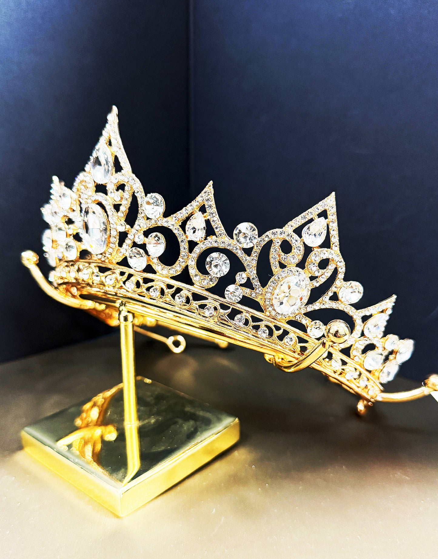 Diamond & Gold Tiara