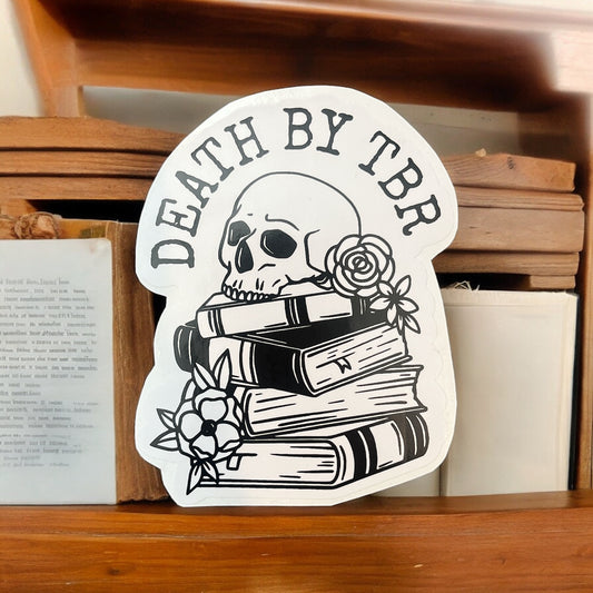 Death by TBR Sticker