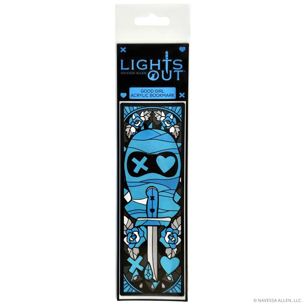 Lights Out Acrylic Bookmark