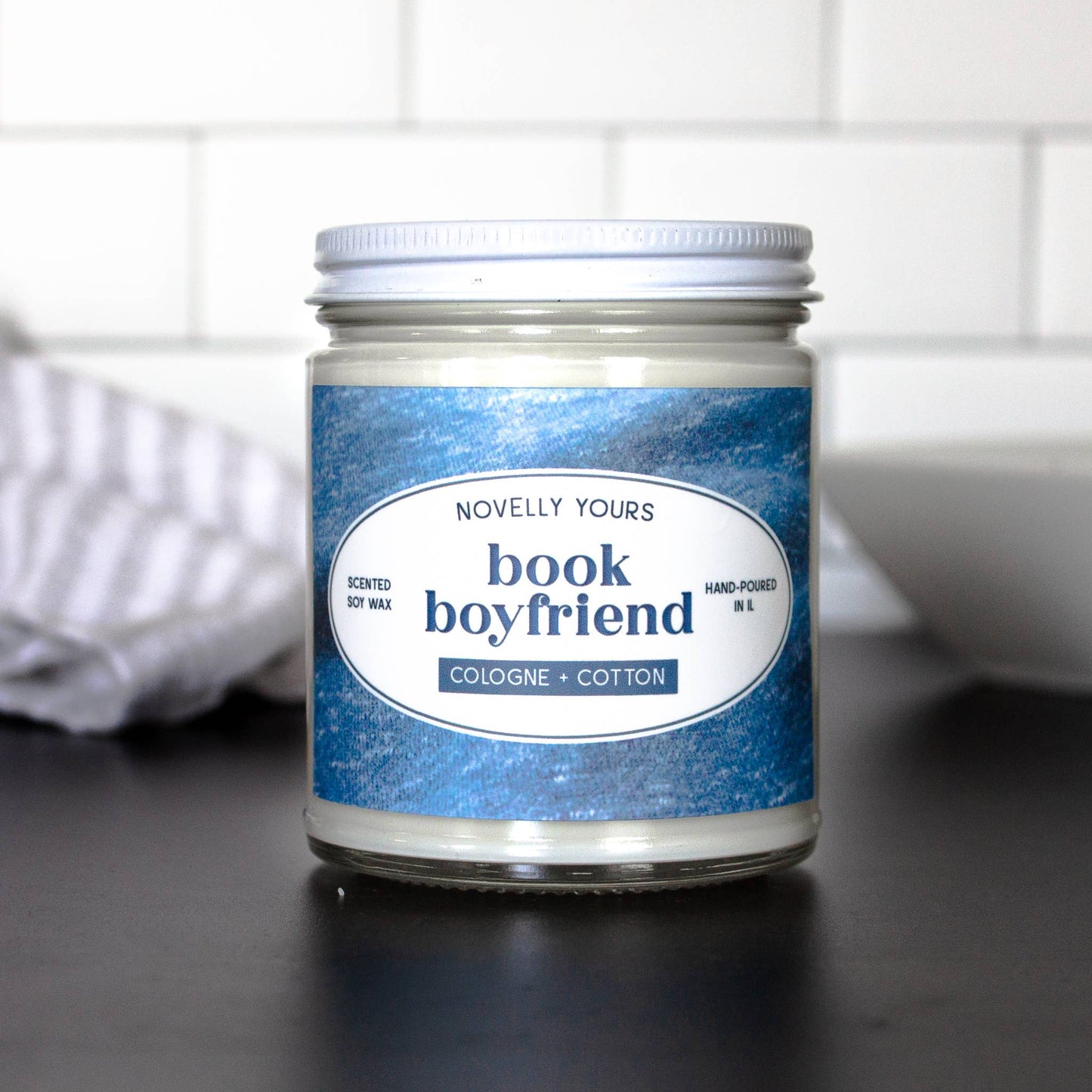 Book Boyfriend candle