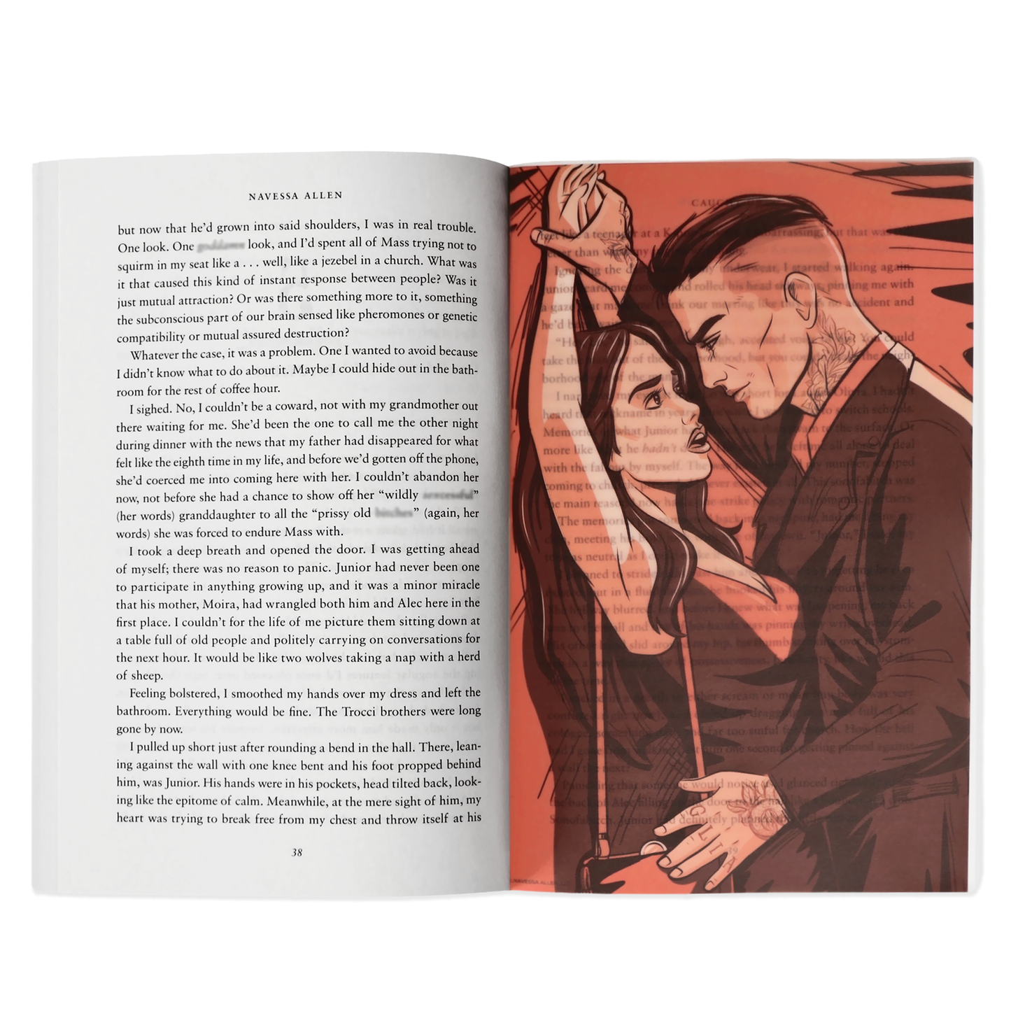 Caught Up Book Scene Illustrations (6-Pack)