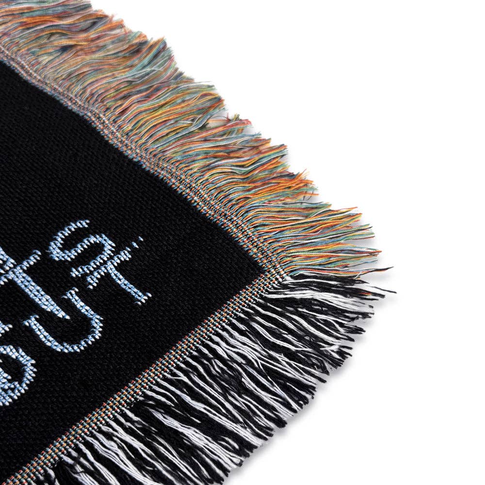 Fred Approved Woven Throw Blanket