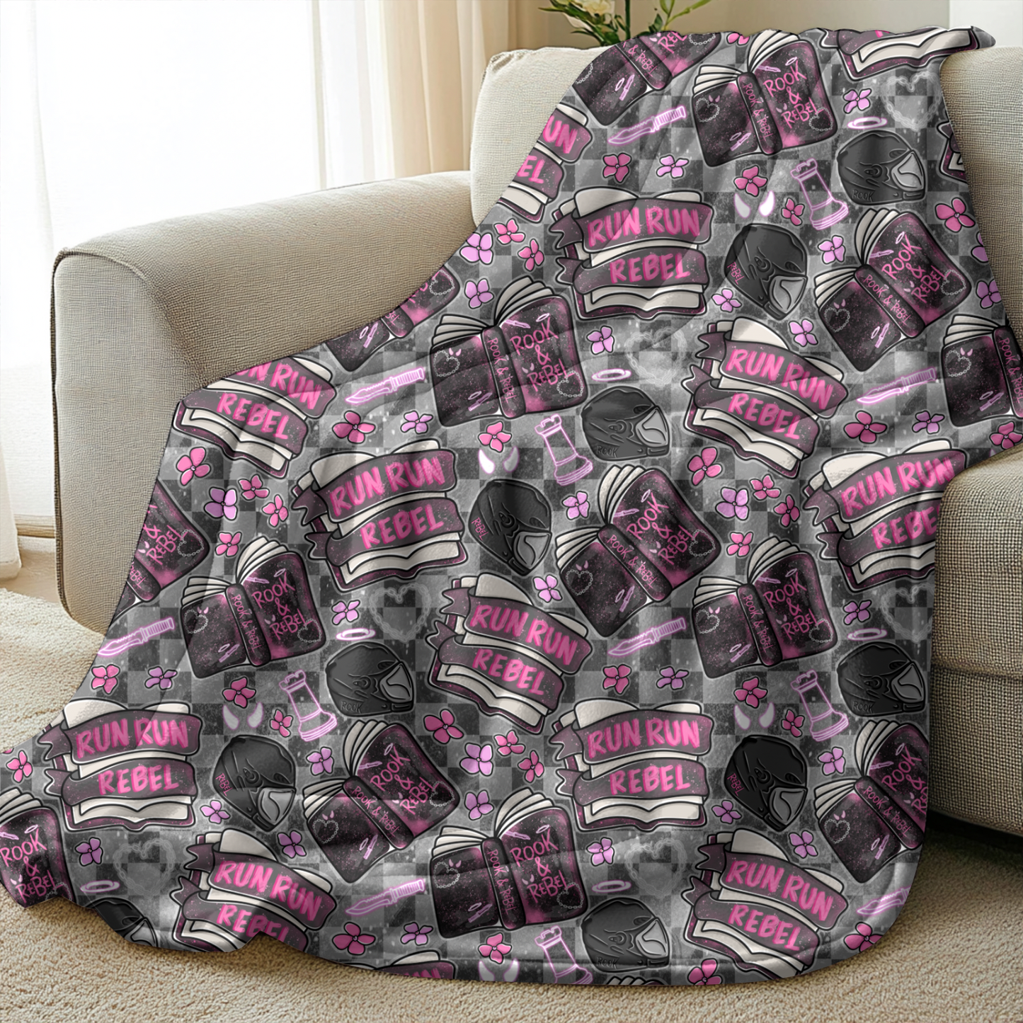 Book Themed Blankets