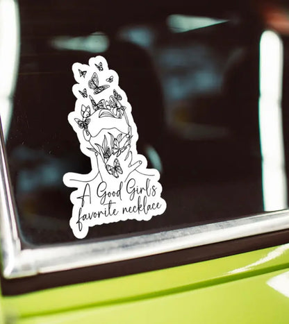 Good Girls Fav Necklace Sticker