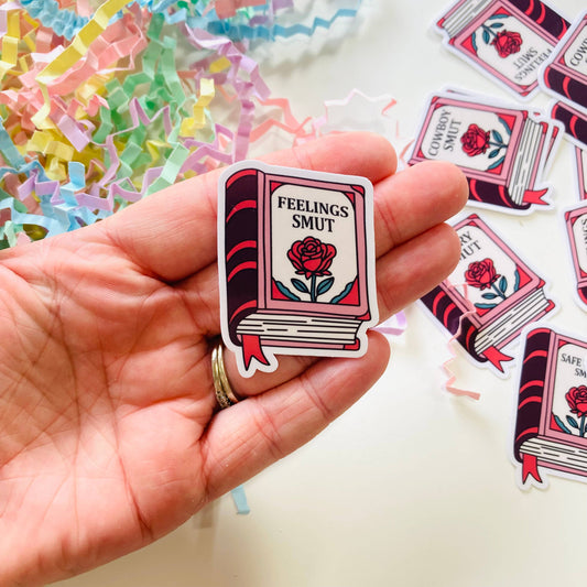 Romance tropes bookish Sticker