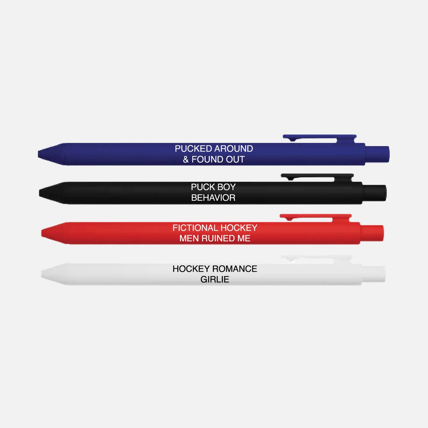 Hockey Romance Girlie Pen Set