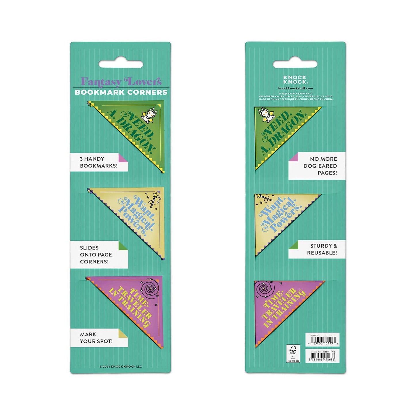Fantasy Lovers Bookmark Corners