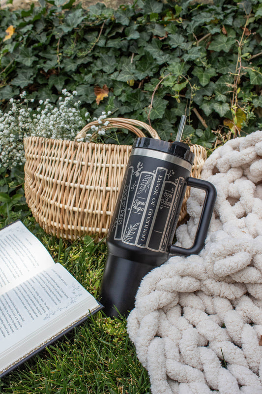 Violet's Bookshelf 40oz Tumbler | Fourth Wing