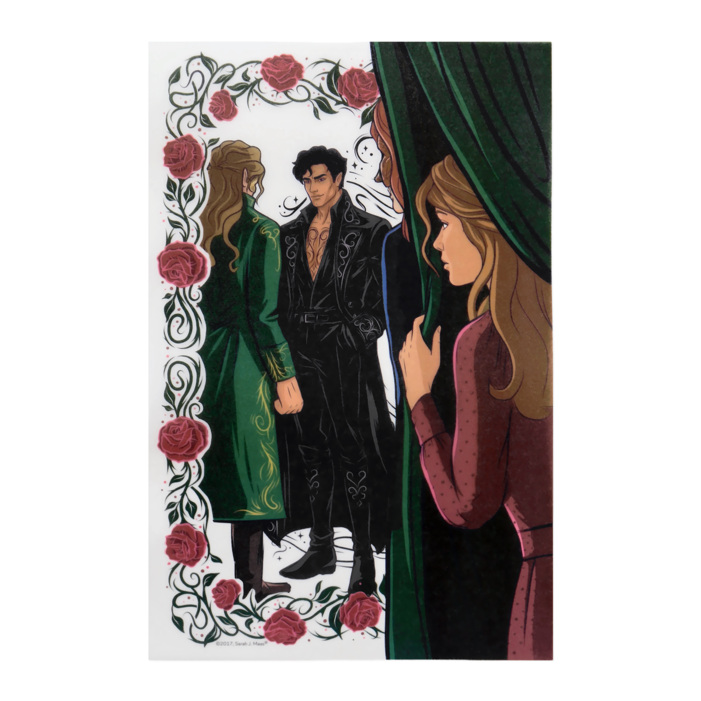 A Court of Thorns and Roses Book Scene Illustrations (6-Pack)